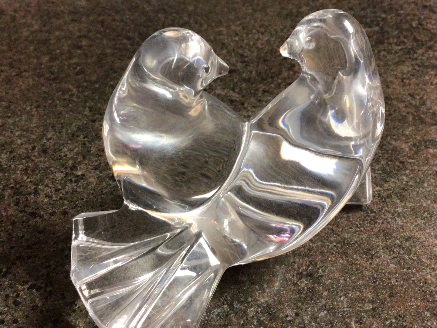 Baccarat Crystal Love Bird Figurine - photo 4
