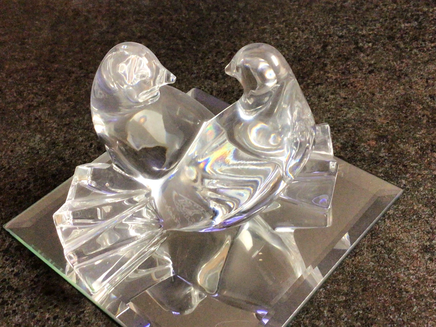 Baccarat Crystal Love Bird Figurine - photo 3