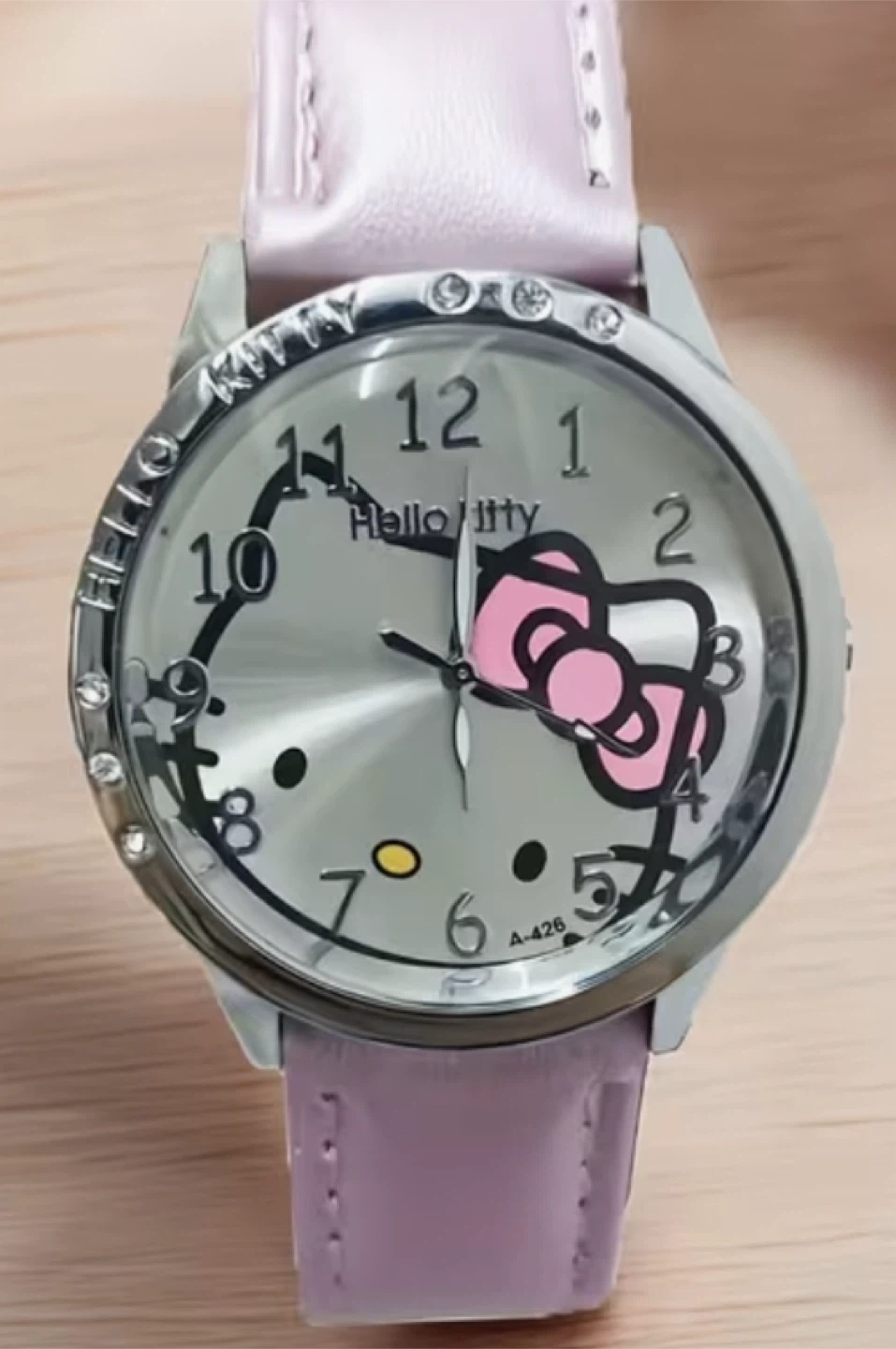 Hello Kitty Pink Wristwatch $34