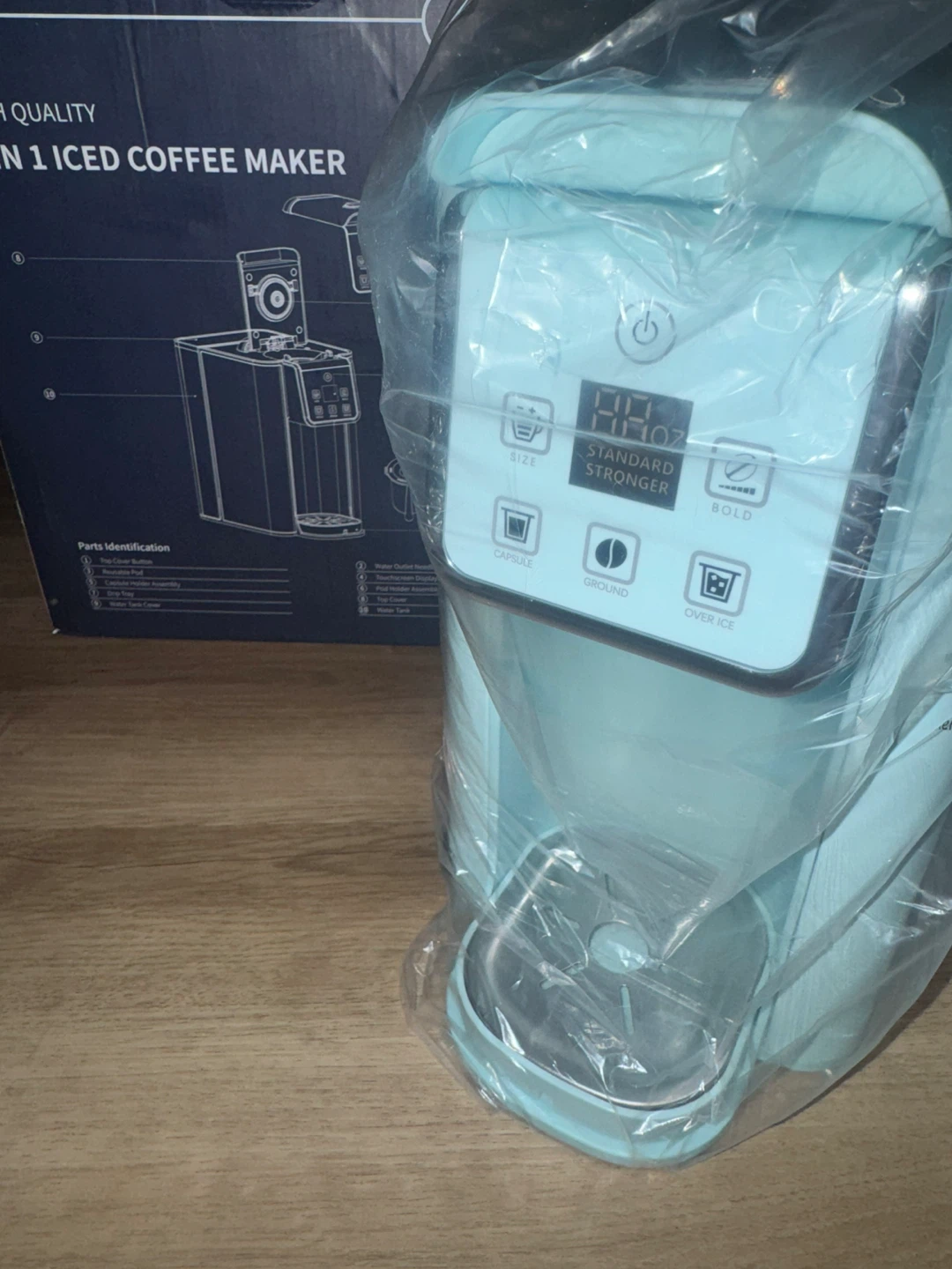 New 3 in 1 Iced Coffee Maker KC101B - photo 4