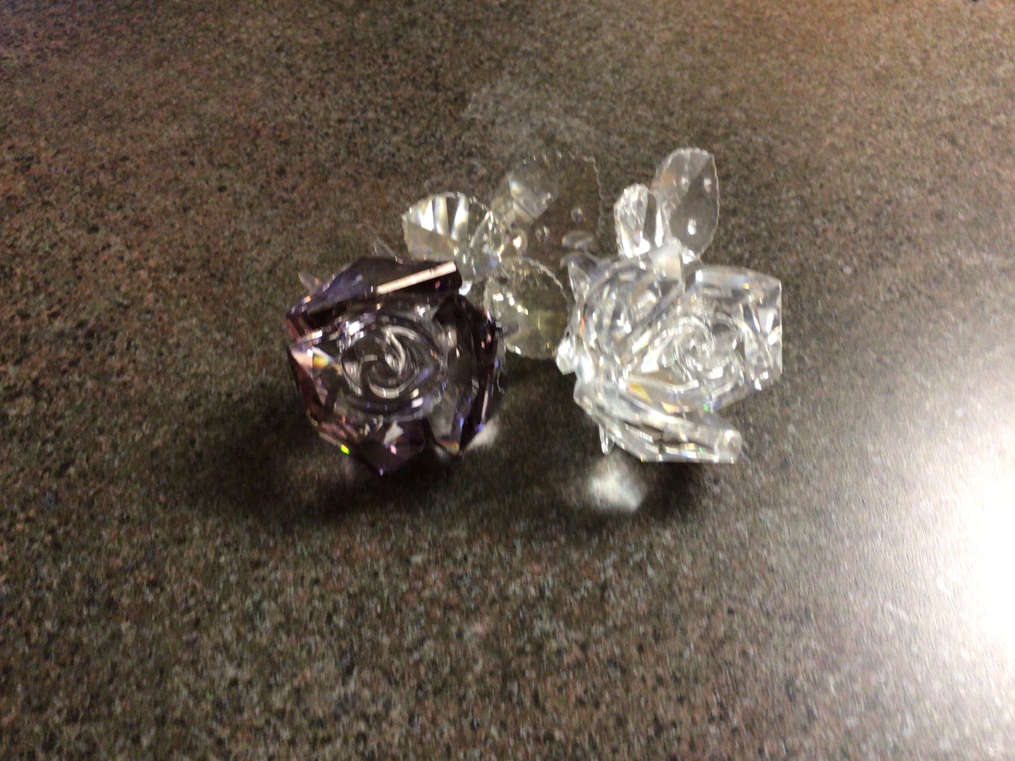 Swarovski Crystal Rose Figurines - photo 2