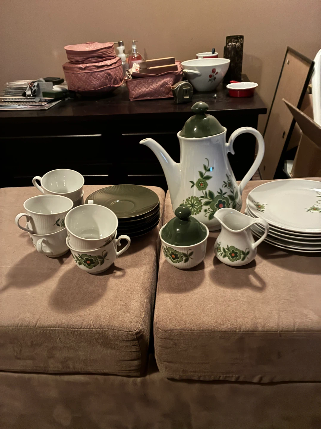 Vintage Johann Haviland Bavaria Germany 1960 Floral Dinnerware