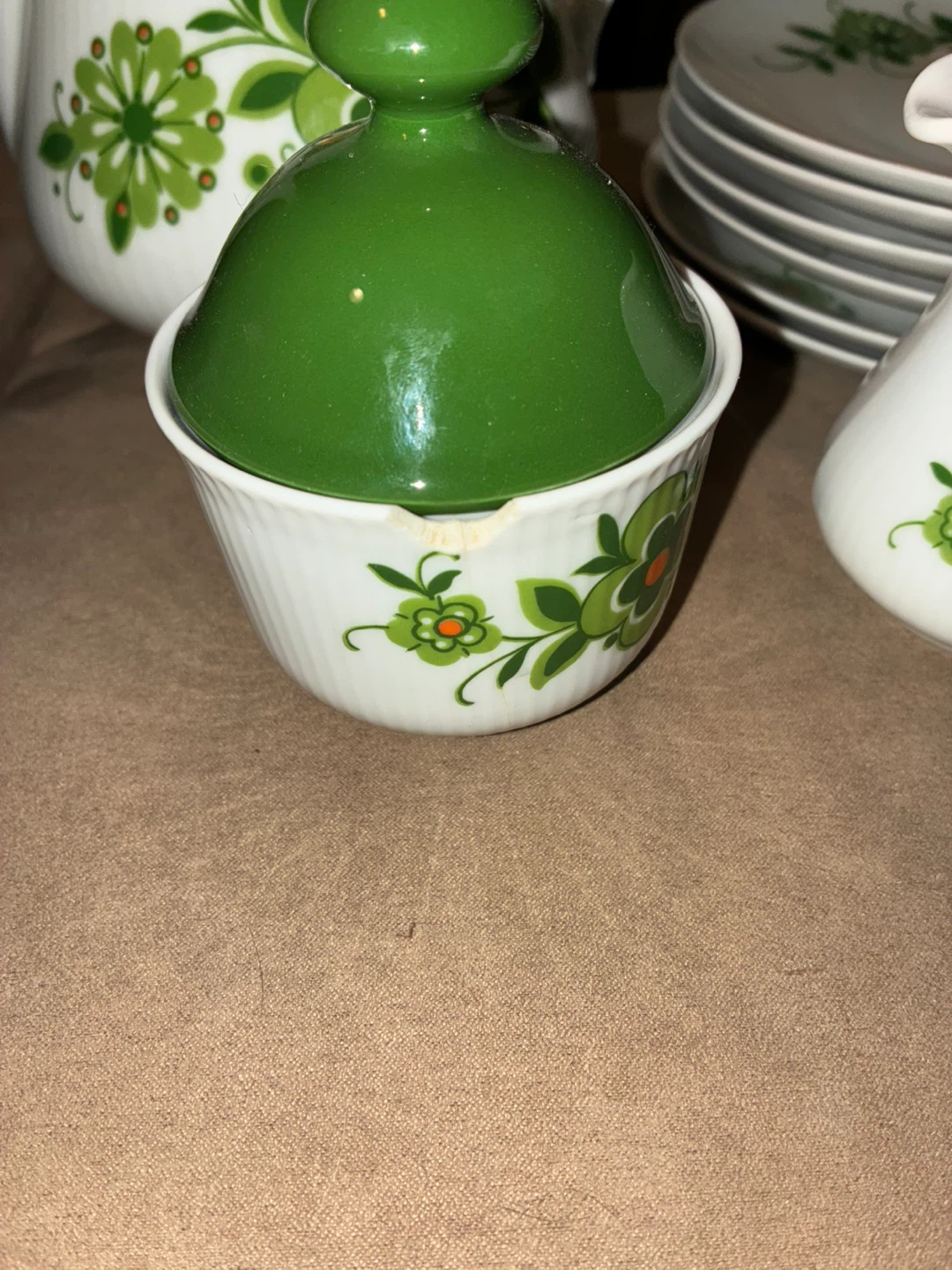 Vintage Johann Haviland Bavaria Germany 1960 Floral Dinnerware - photo 3