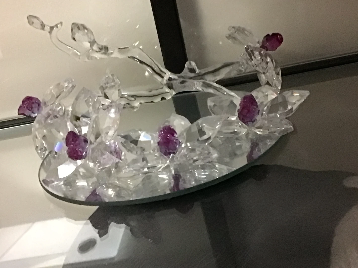 Swarovski Crystal Orchid Sculpture - photo 4