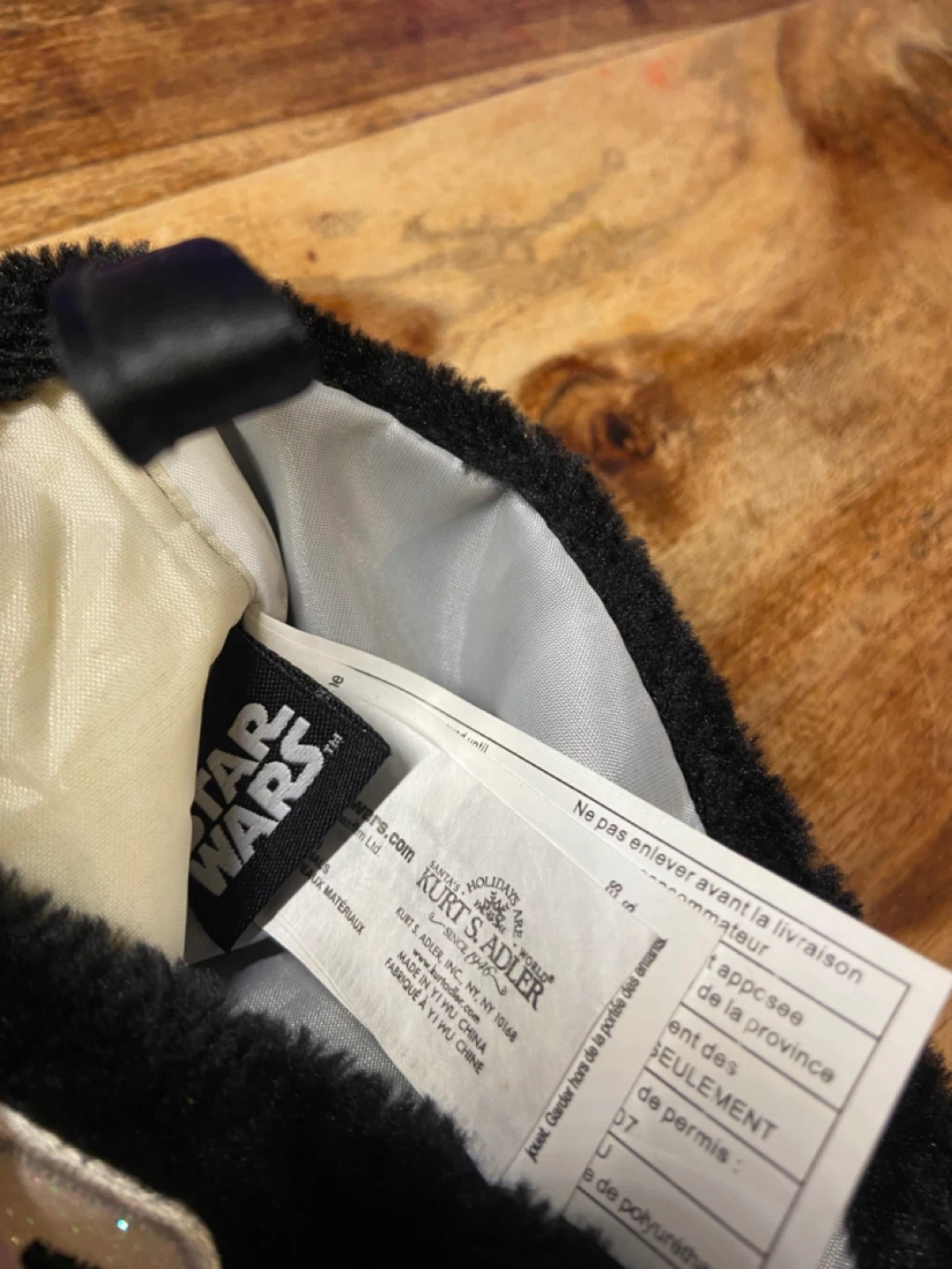 LIKE NEW: Disney Star Wars Darth Vader Christmas Stocking - photo 5