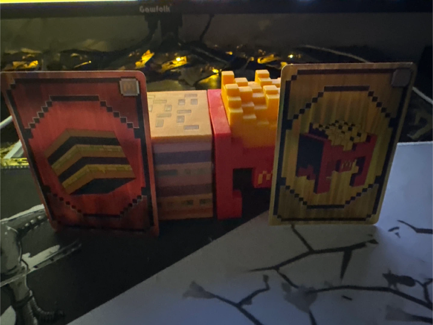 McDonald's Minecraft Happy Meal Toys