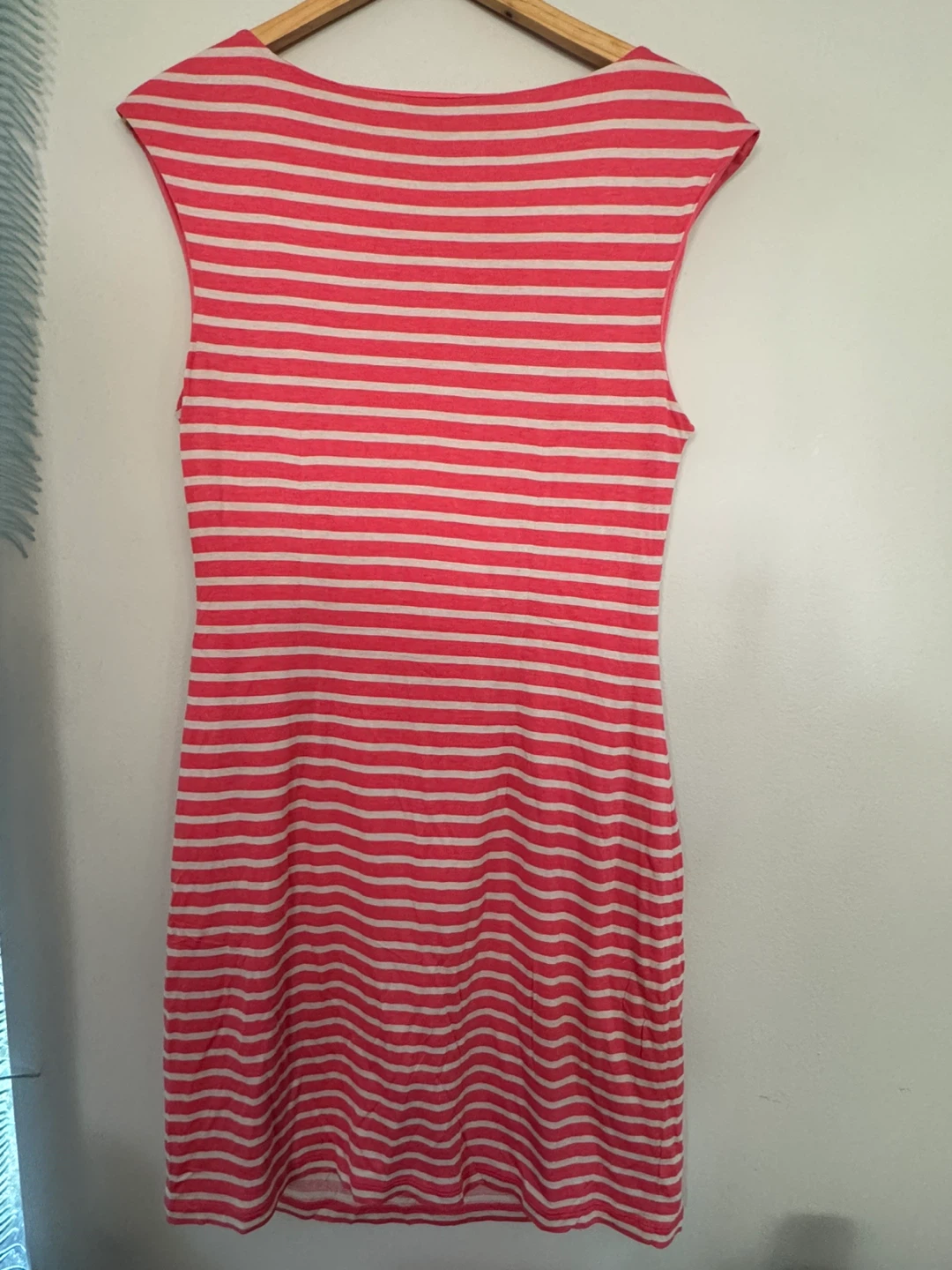LOFT Striped Coral Dress - Size LP (Petite) - photo 3