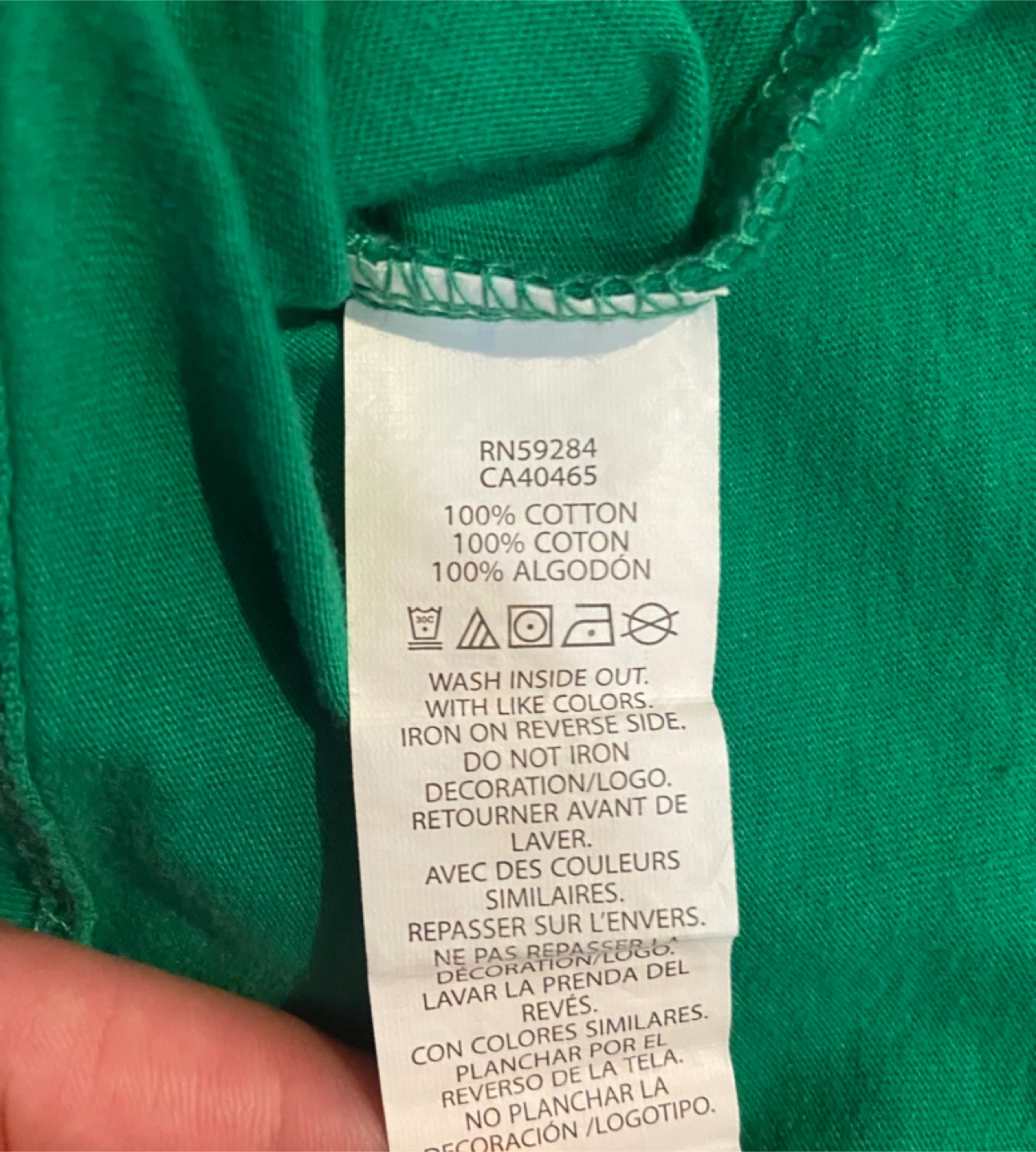 EUC The Children's Place Green Christmas Cat Shirt (Size 10/12) - photo 5