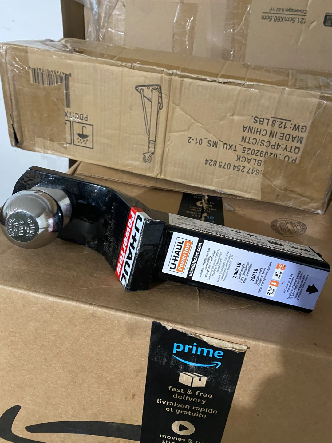 U-Haul Power Tow Hitch Ball - 2" Shank