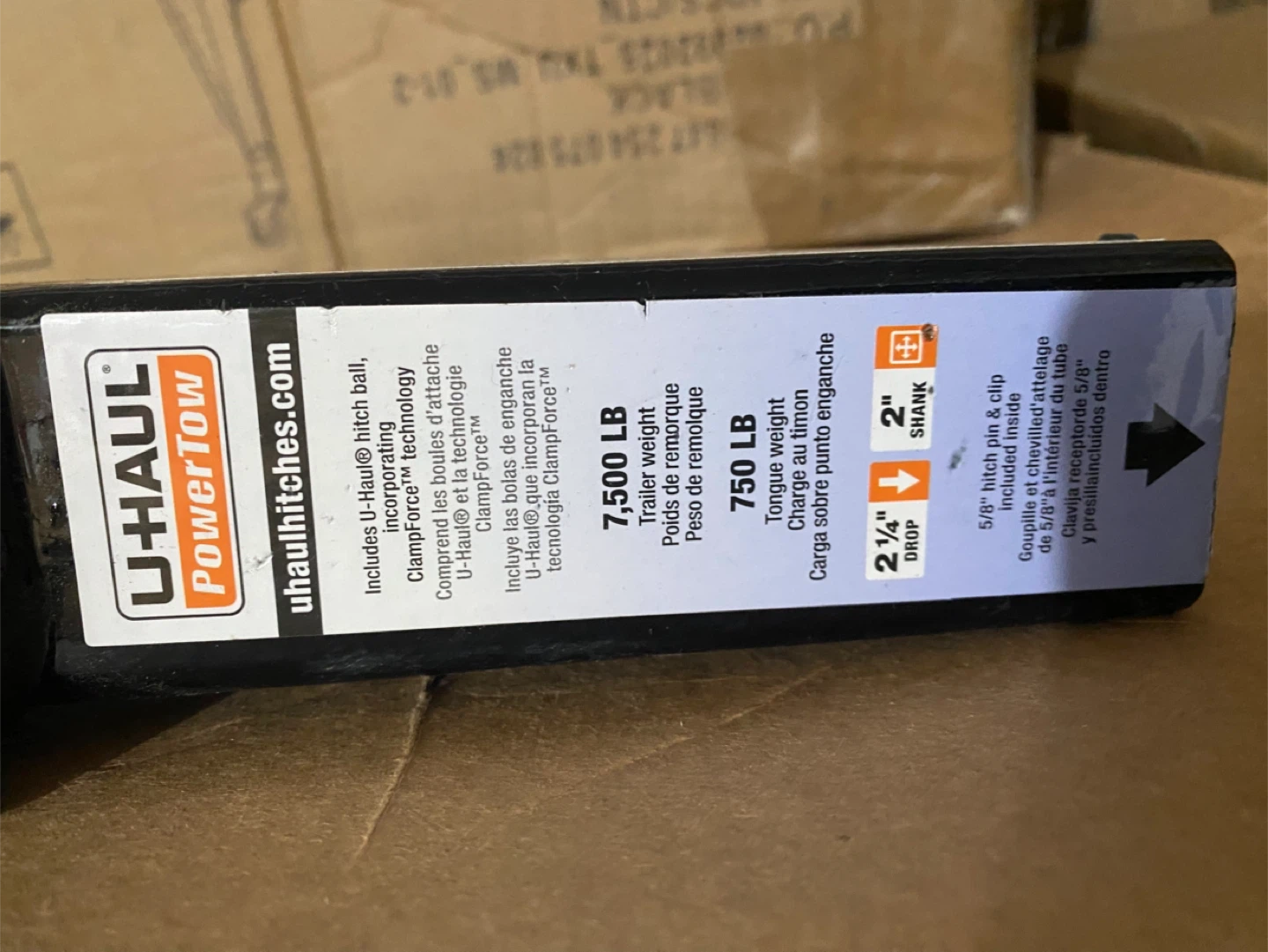 U-Haul Power Tow Hitch Ball - 2" Shank - photo 3