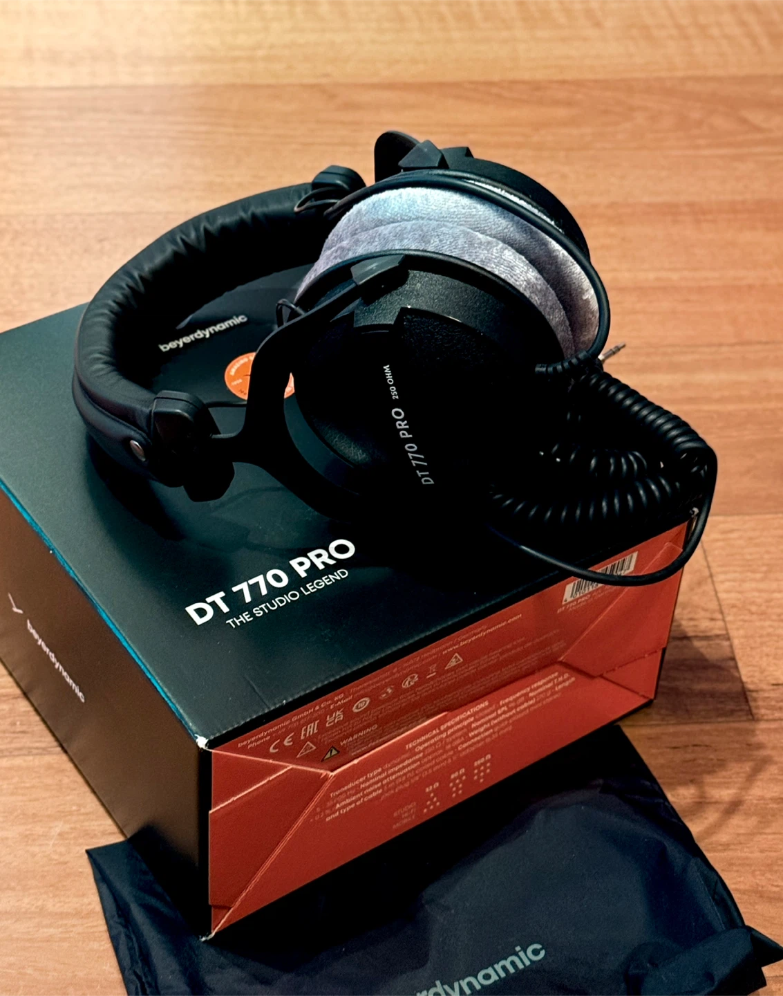 Beyerdynamic DT770 PRO 250 ohm Studio Headphones - New