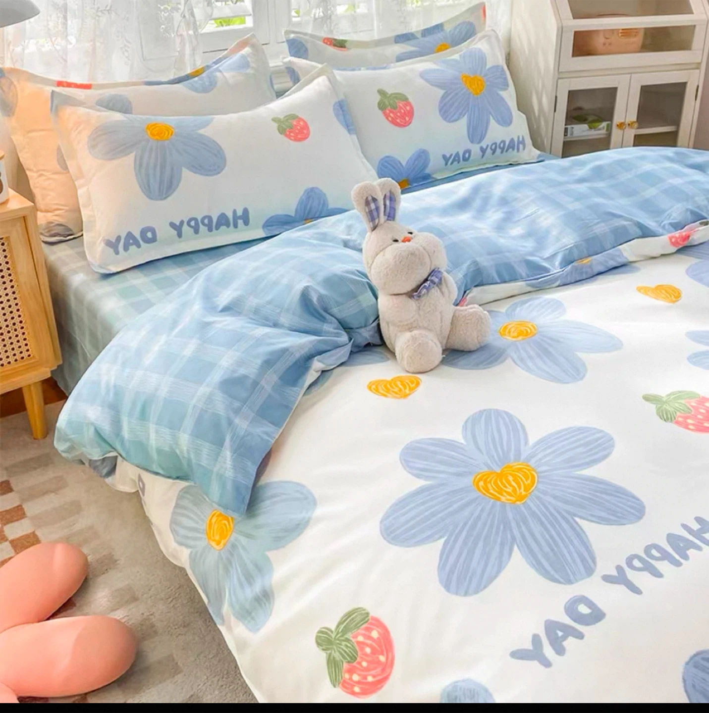 Blue Bedding Set