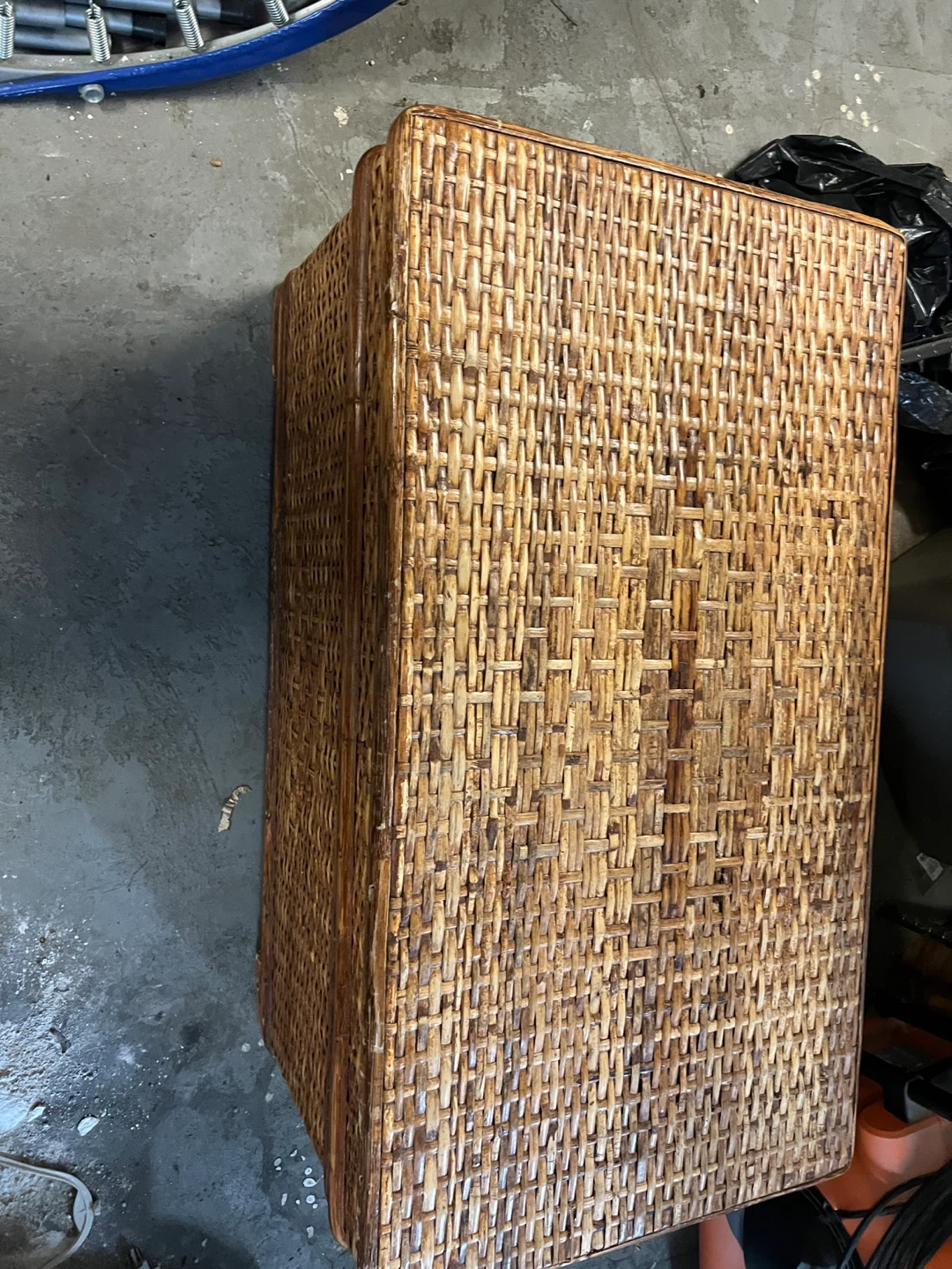 Wicker Storage Trunk - photo 2