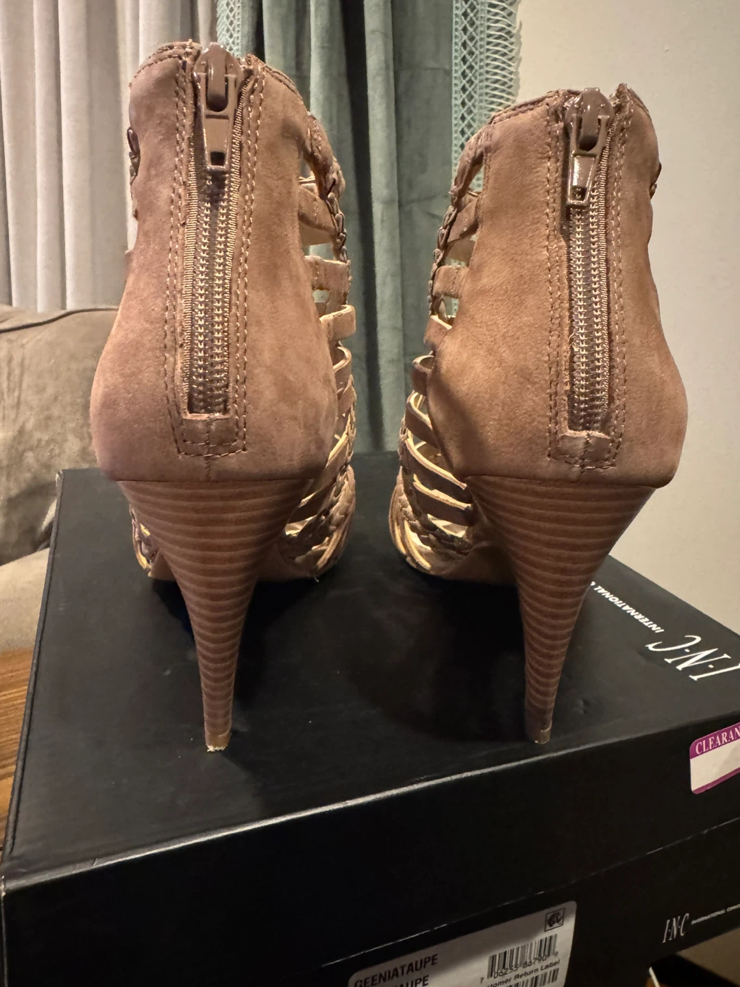 INC International Concepts Heels Size 8 1/2 - photo 2