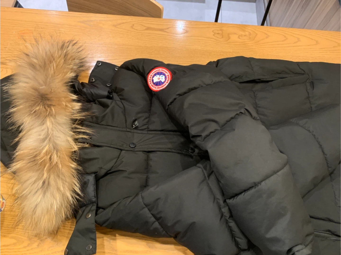 Canada Goose Black Padded Jacket