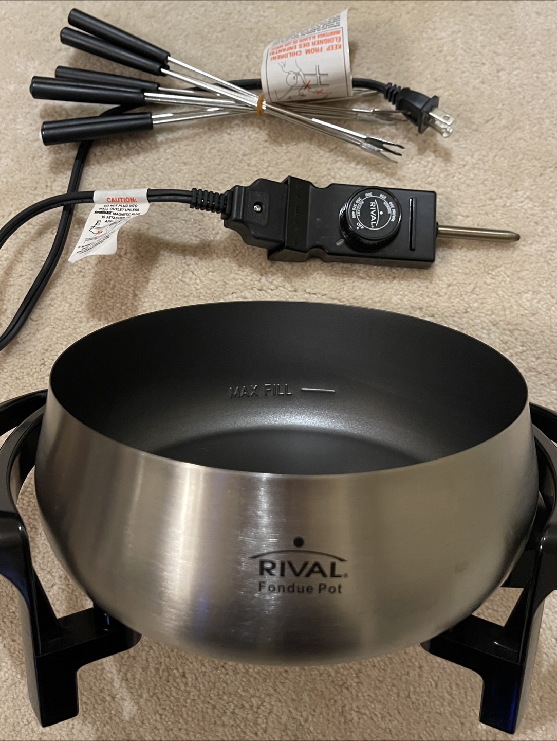 Rival Electrical Fondue Pot - photo 3