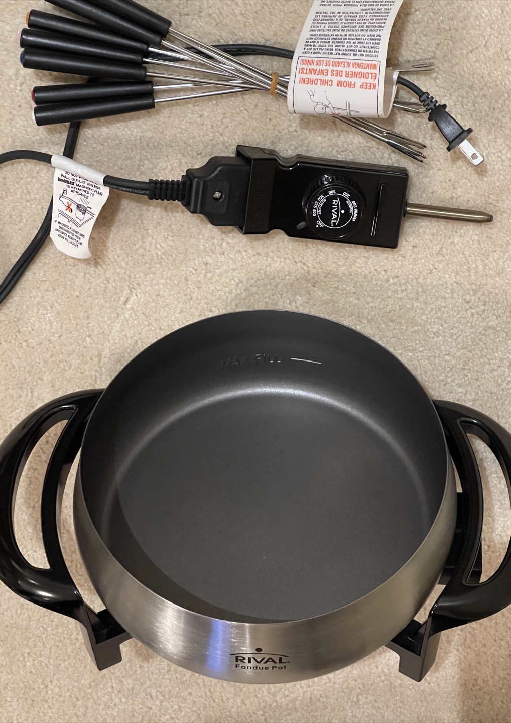 Rival Electrical Fondue Pot - photo 4