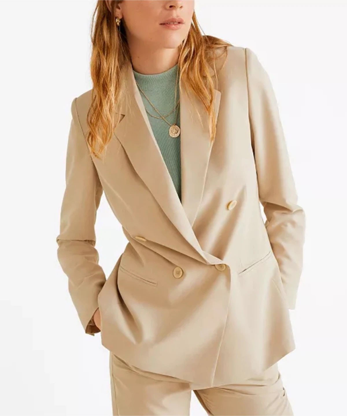 Mango Beige Blazer