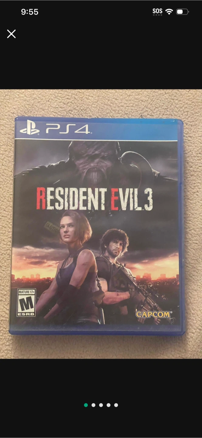 Resident Evil 3 PS4 Game