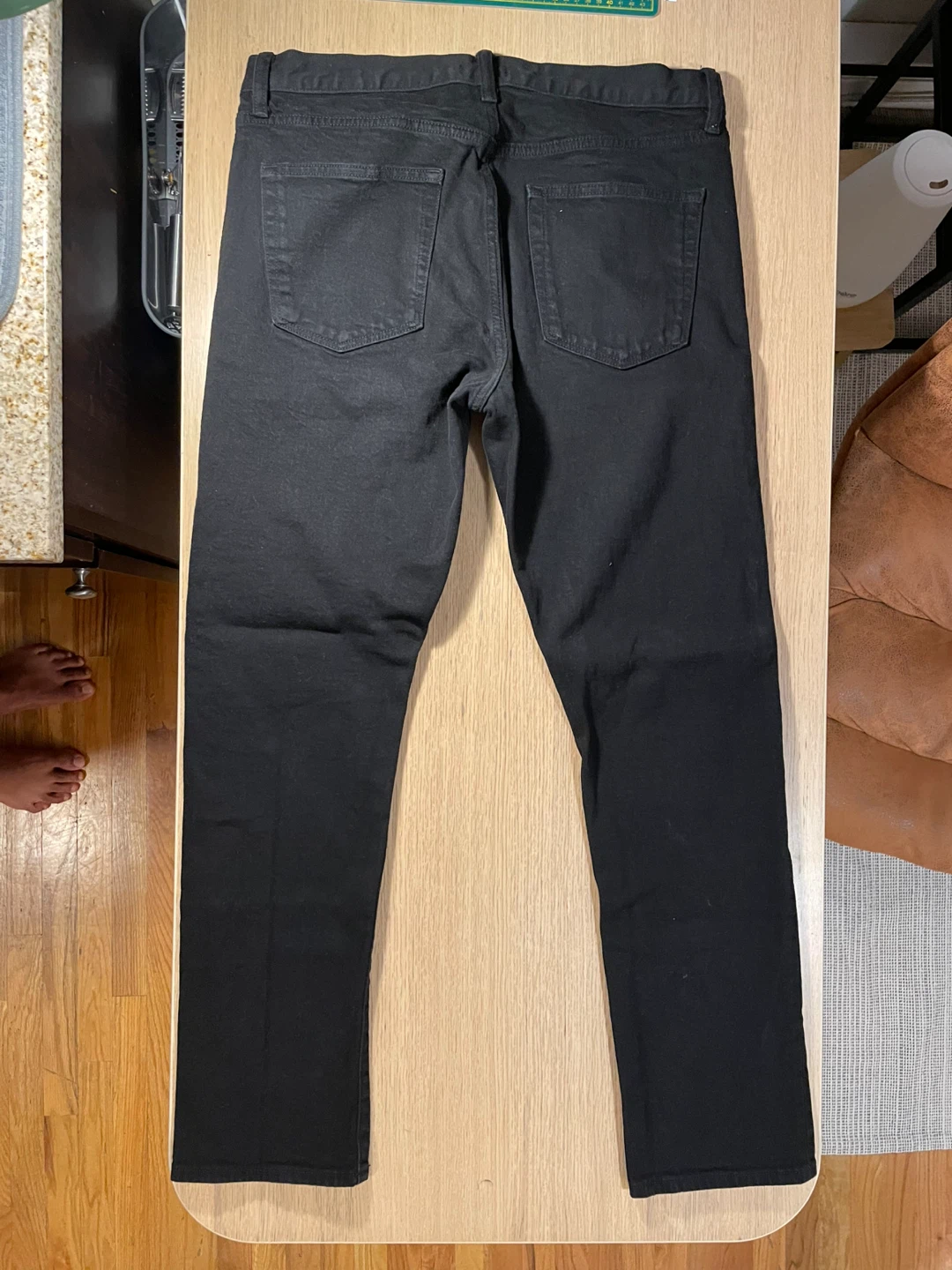 Uniqlo Men Black Jeans 34x32 - photo 2