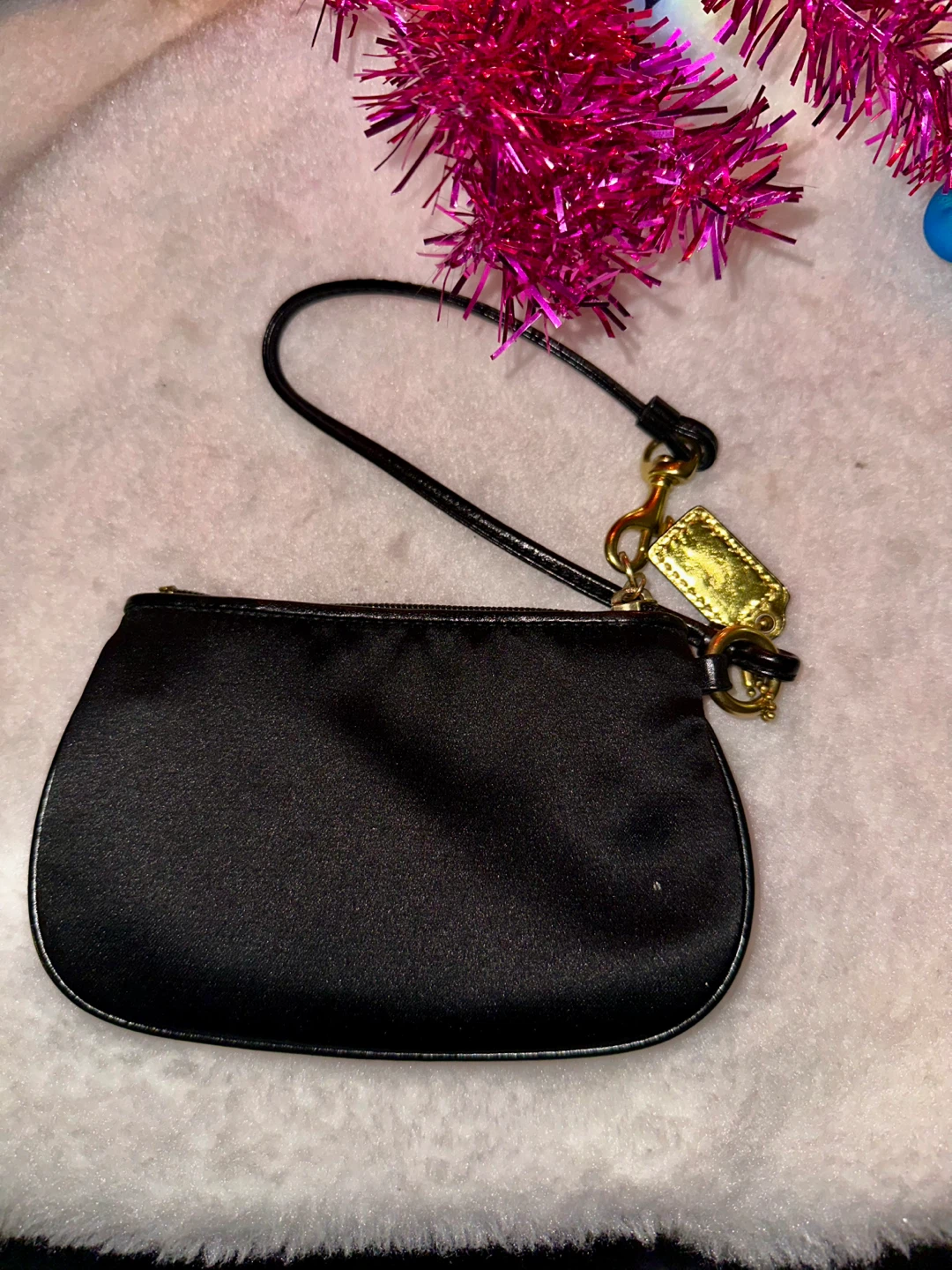 Coach Black Wristlet - photo 2