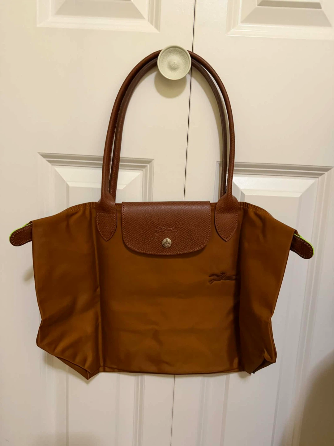 Longchamp Le Pliage Cognac Tote Bag - photo 3