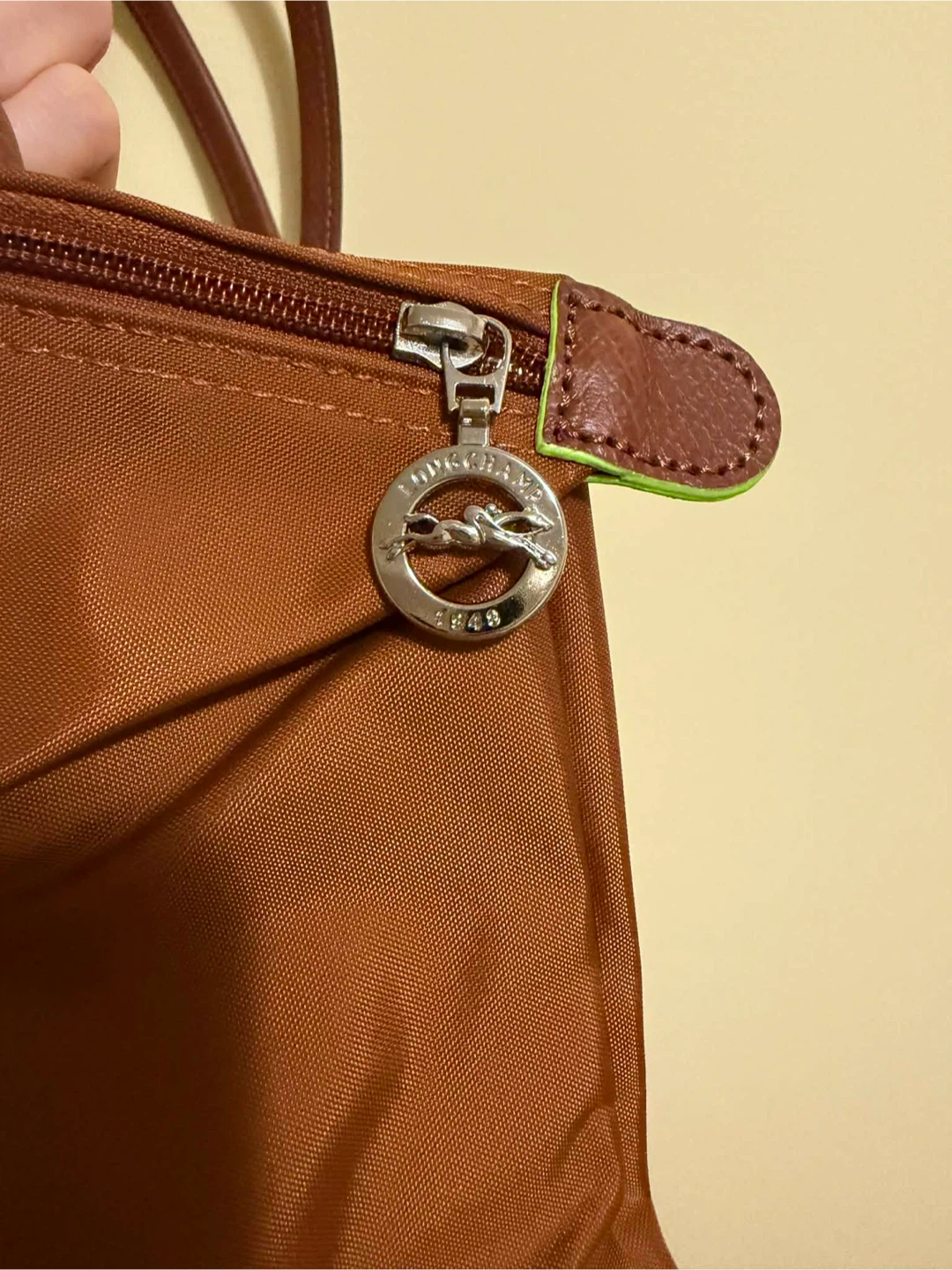 Longchamp Le Pliage Cognac Tote Bag - photo 4