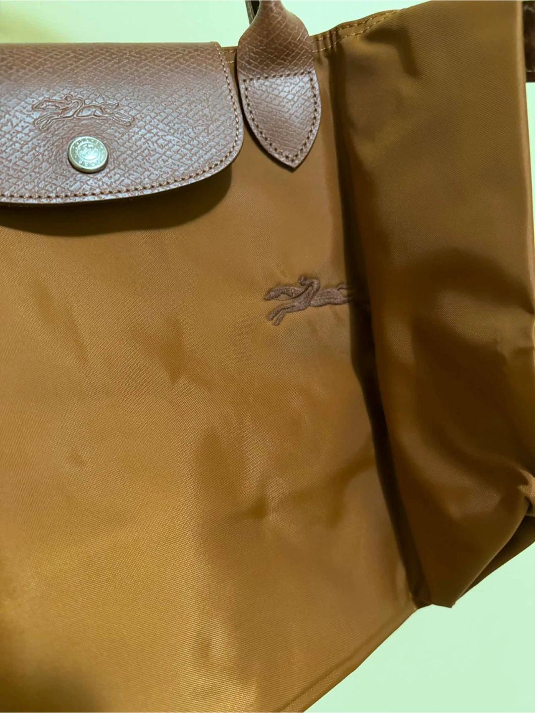 Longchamp Le Pliage Cognac Tote Bag - photo 5