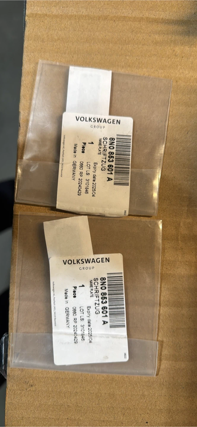 AUDI BRAND NEW S-LINE EMBLEM BADGES QTY: 2 - photo 2