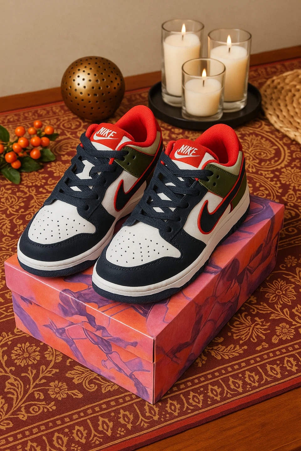 Nike Dunk Low Retro GS Dark Marina Blue size 36 - photo 3