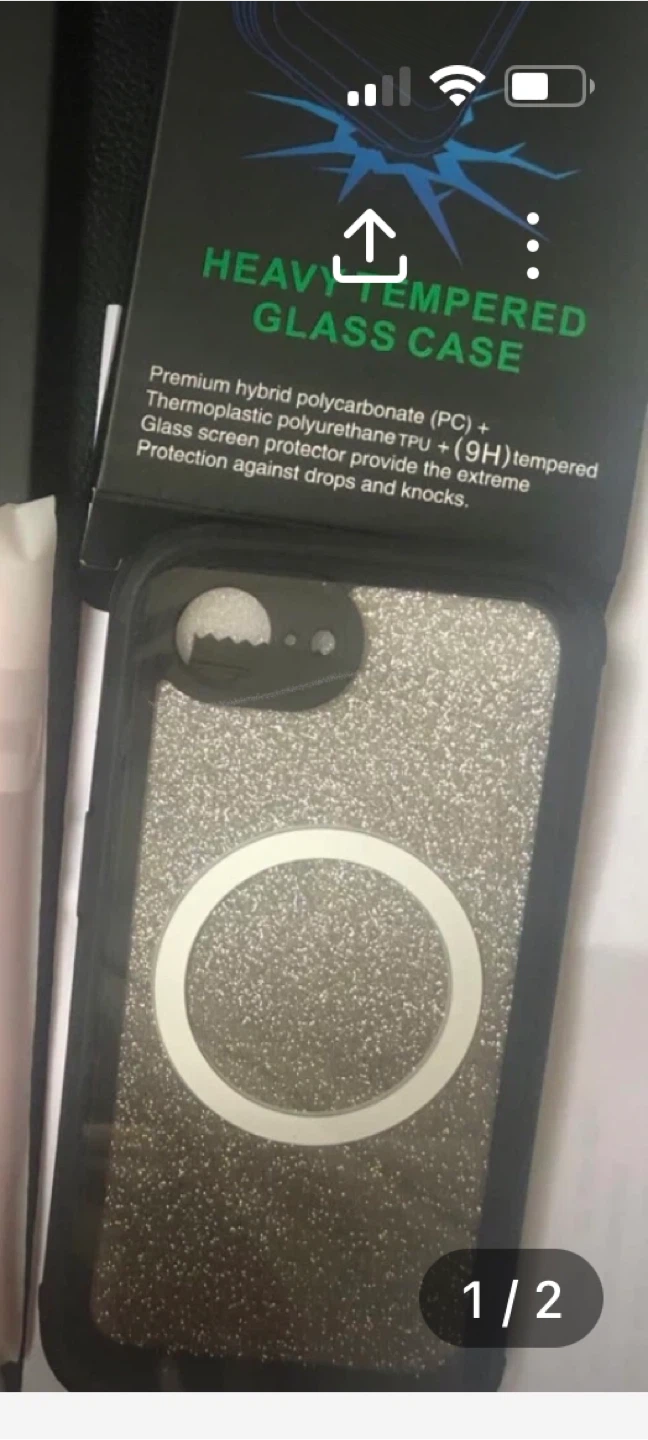 iPhone 16 e cover black
