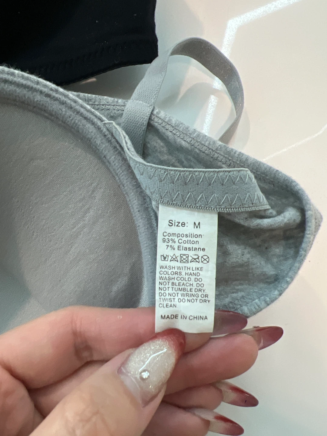 Two Bras - Size M - Black & Grey - photo 3