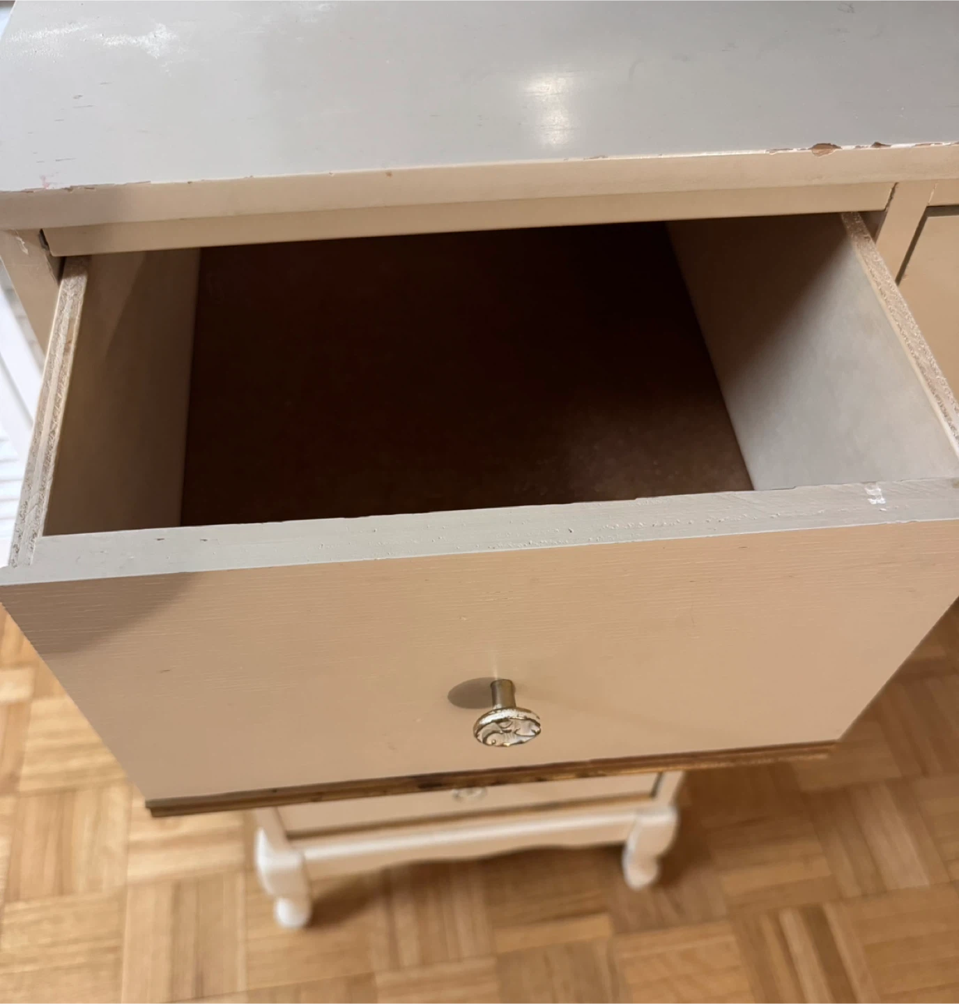Vintage Style Desk - Beige - photo 2