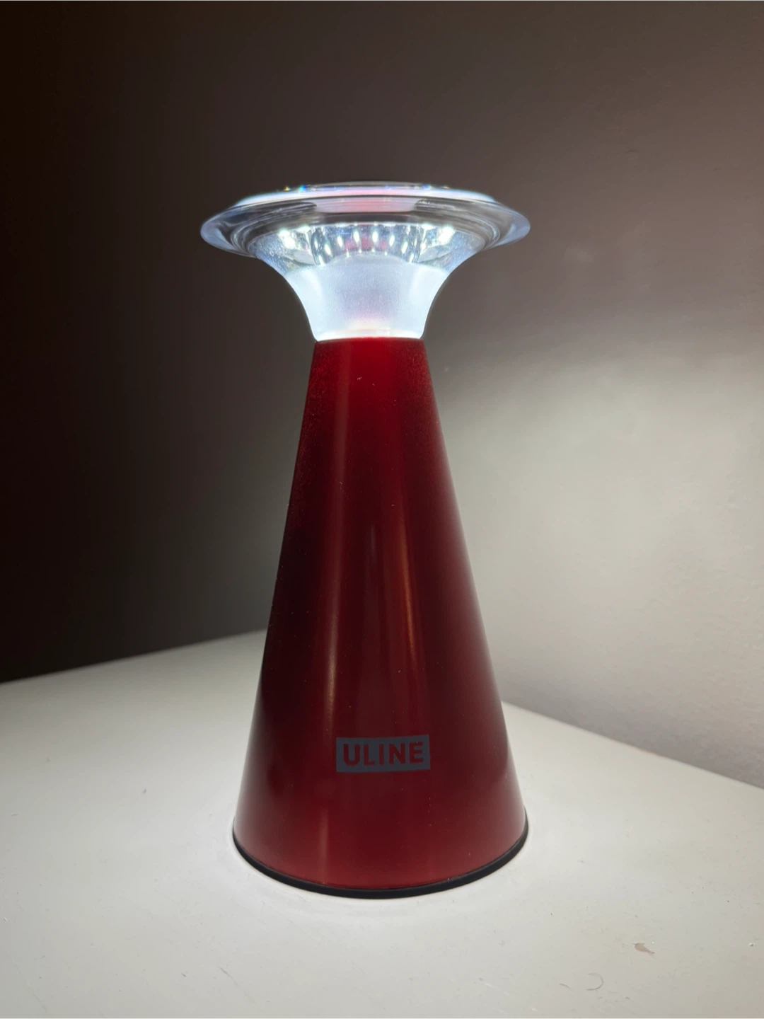 LED Touch-Top Lamp - Red