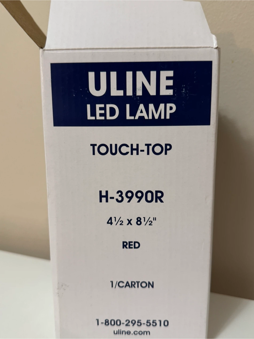 LED Touch-Top Lamp - Red - photo 3