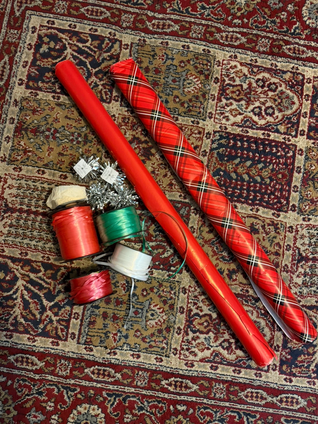 Wrapping Paper & Ribbon Lot
