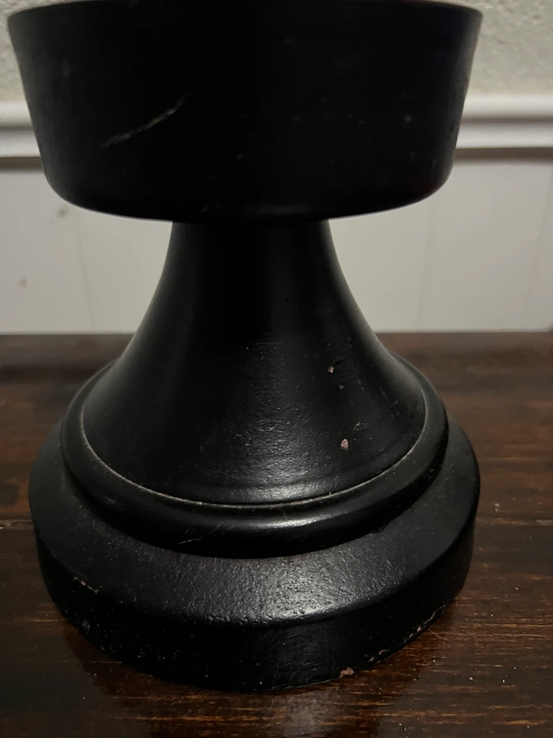 CWA Studio Black Candle Holder - 13"