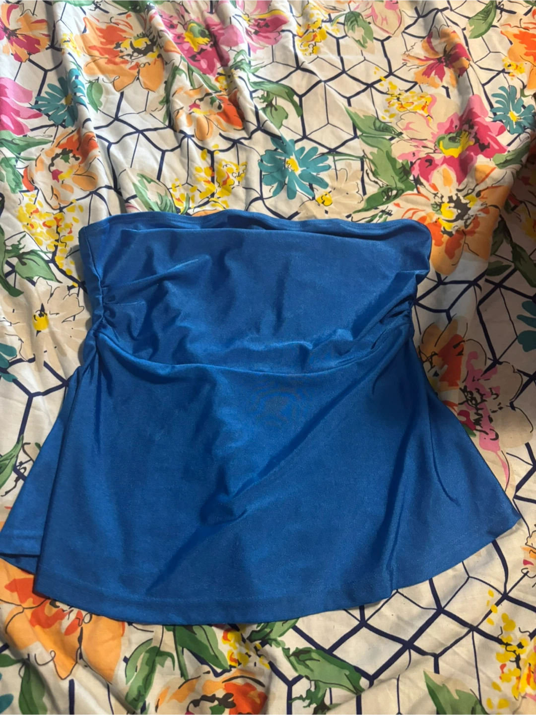 Shein Blue Tube Top - Size M