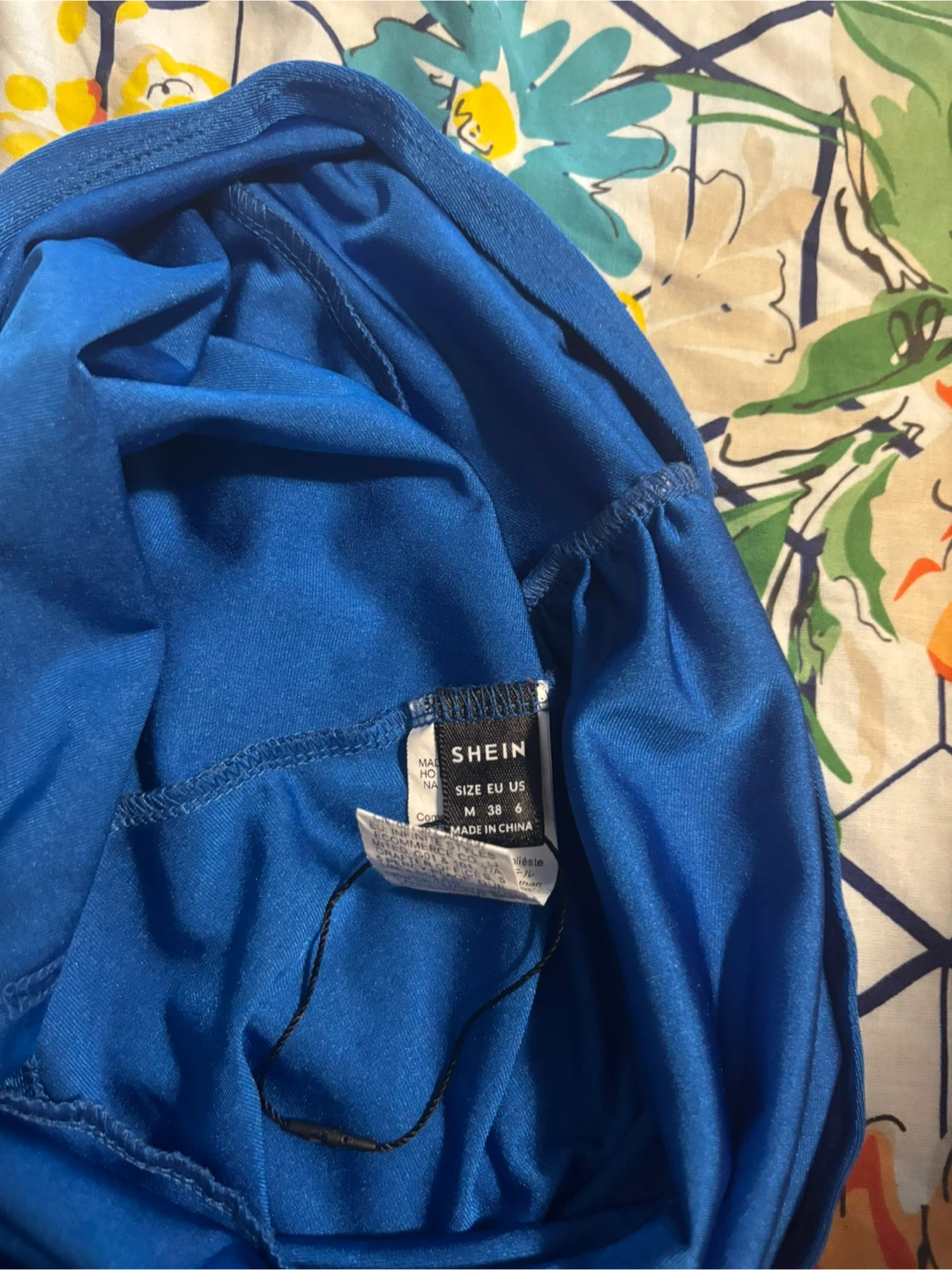 Shein Blue Tube Top - Size M - photo 2
