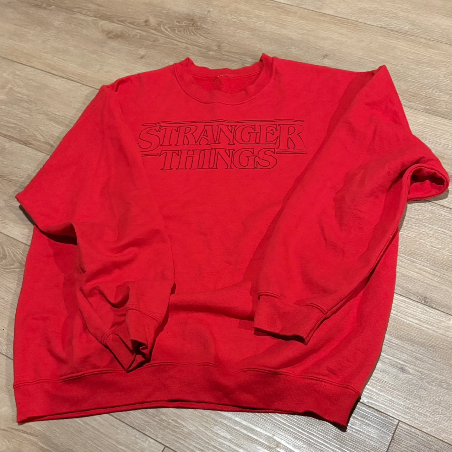 Stranger Things Red Sweatshirt