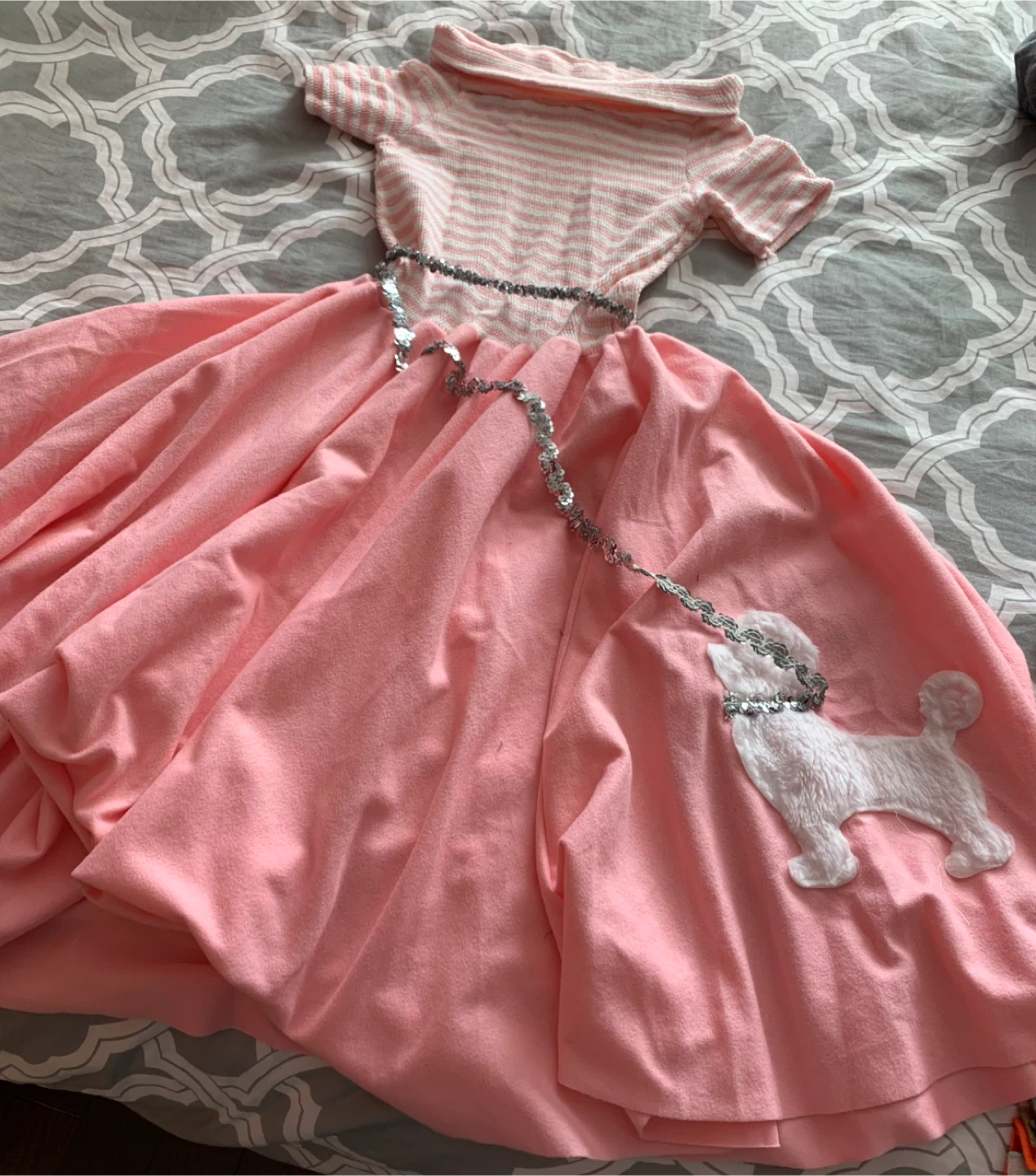 Pink Poodle Skirt