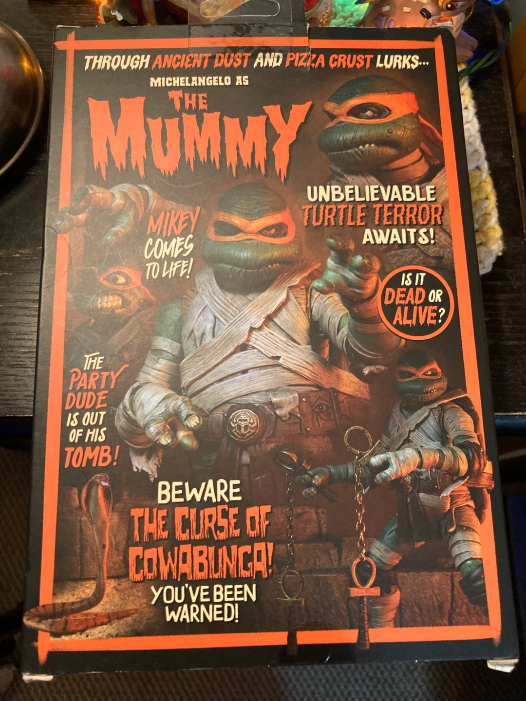 NECA TMNT Michelangelo as The Mummy Action Figure - photo 3