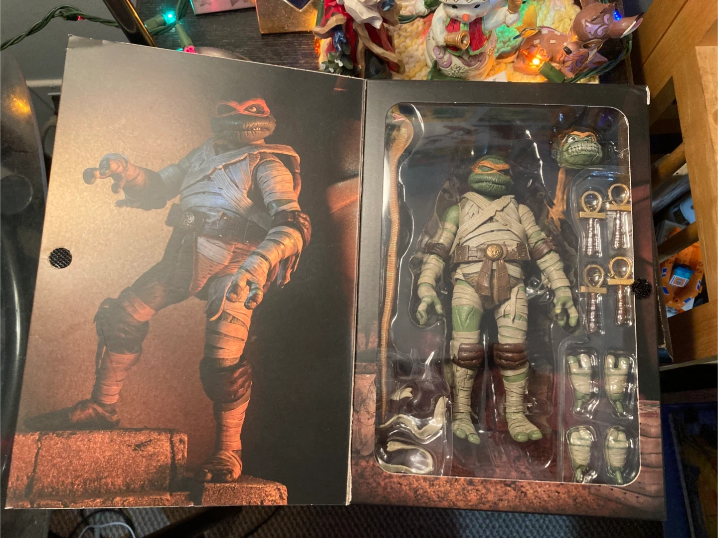 NECA TMNT Michelangelo as The Mummy Action Figure - photo 2