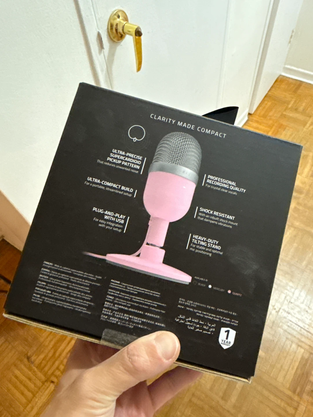 New Razer Seiren Mini Quartz Microphone - photo 3
