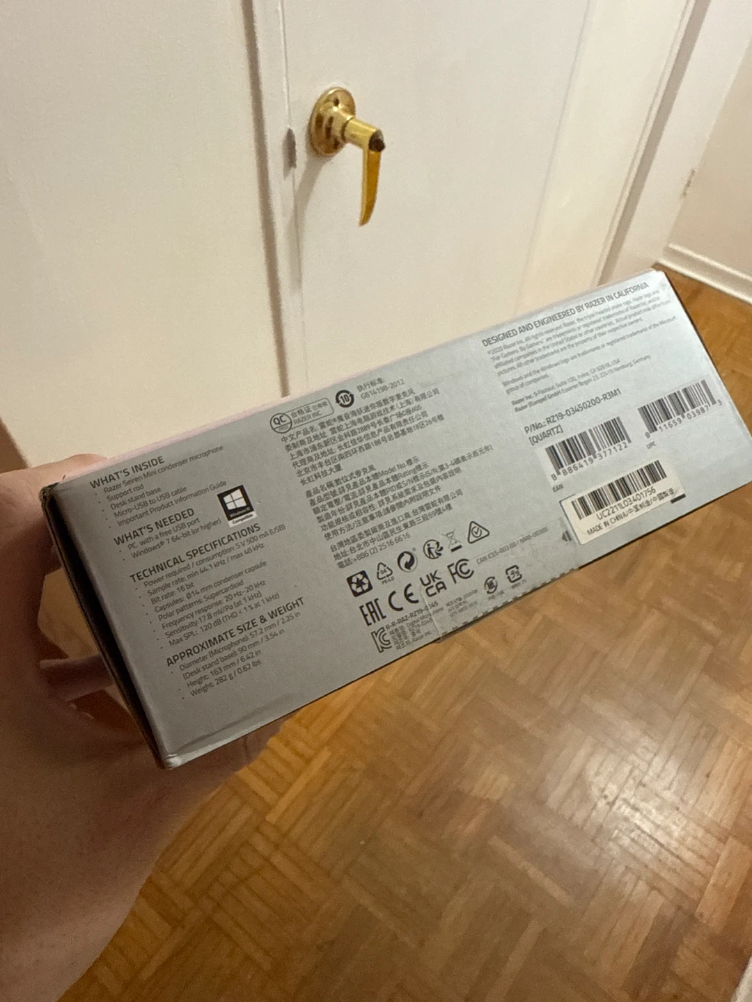 New Razer Seiren Mini Quartz Microphone - photo 2