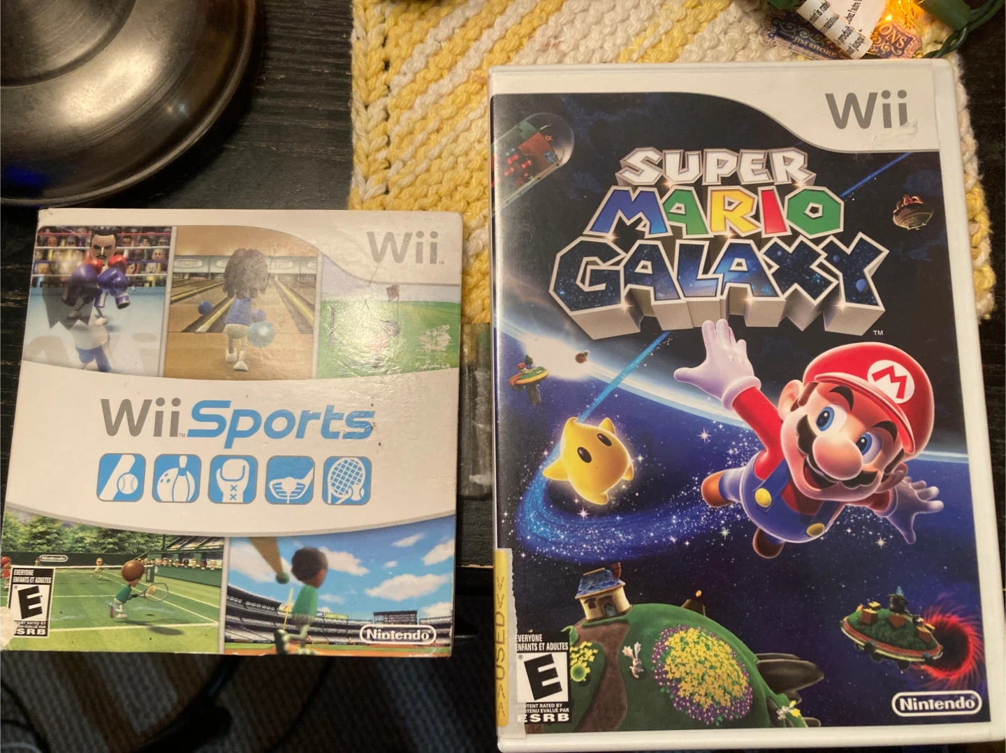 Wii Sports & Super Mario Galaxy Games
