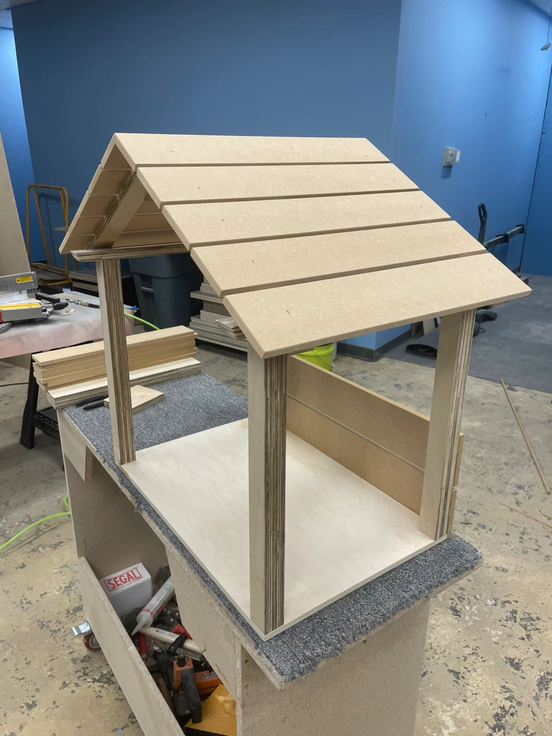 Handmade Wooden Playhouse - photo 4