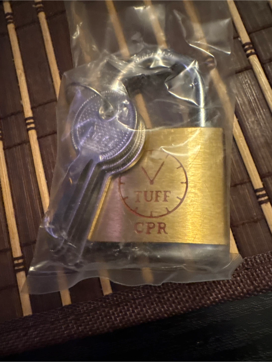 New TUFF CPR Padlock with Keys