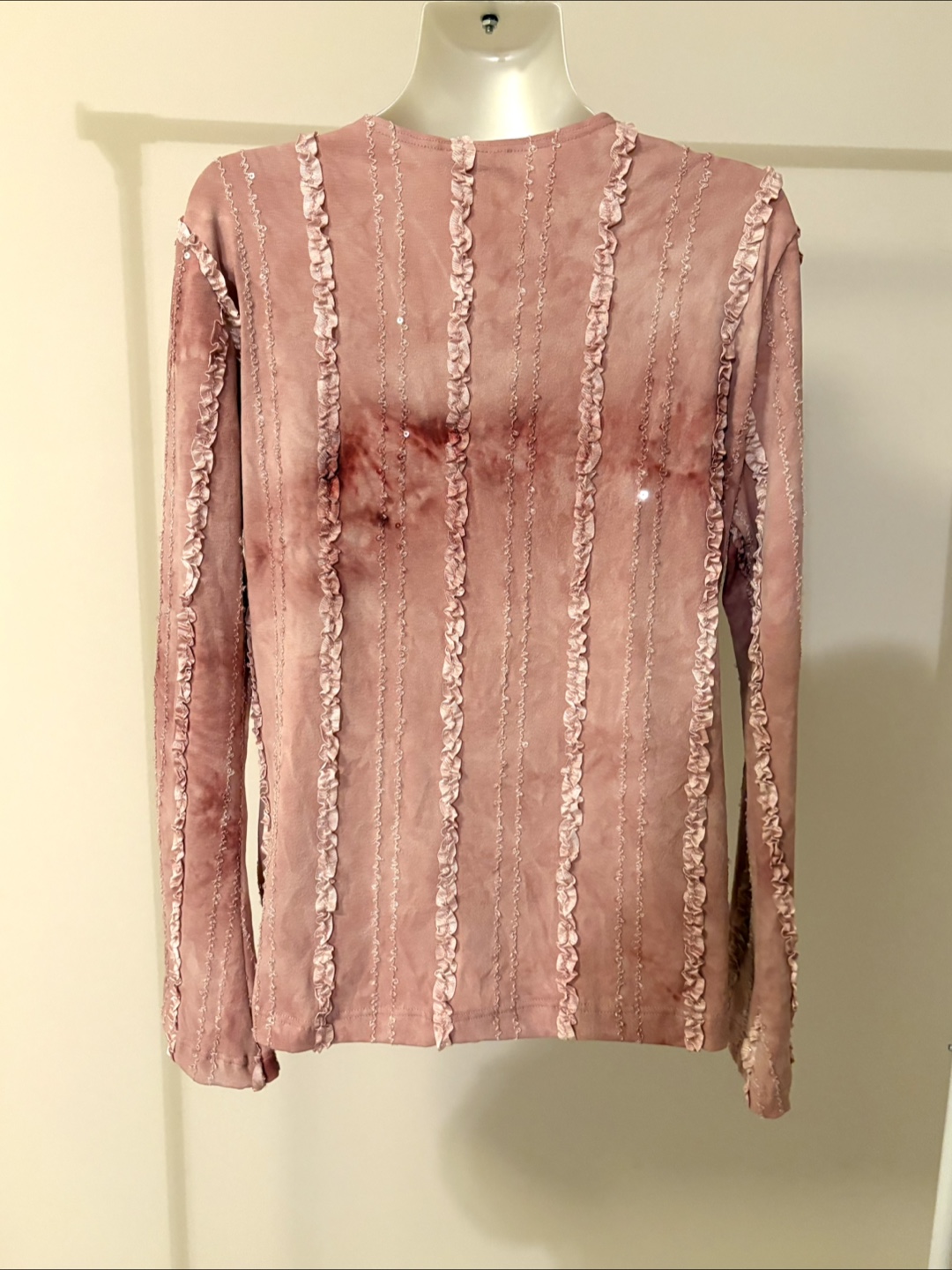 Pink Long Sleeve Top - Size CAN 12 - photo 4