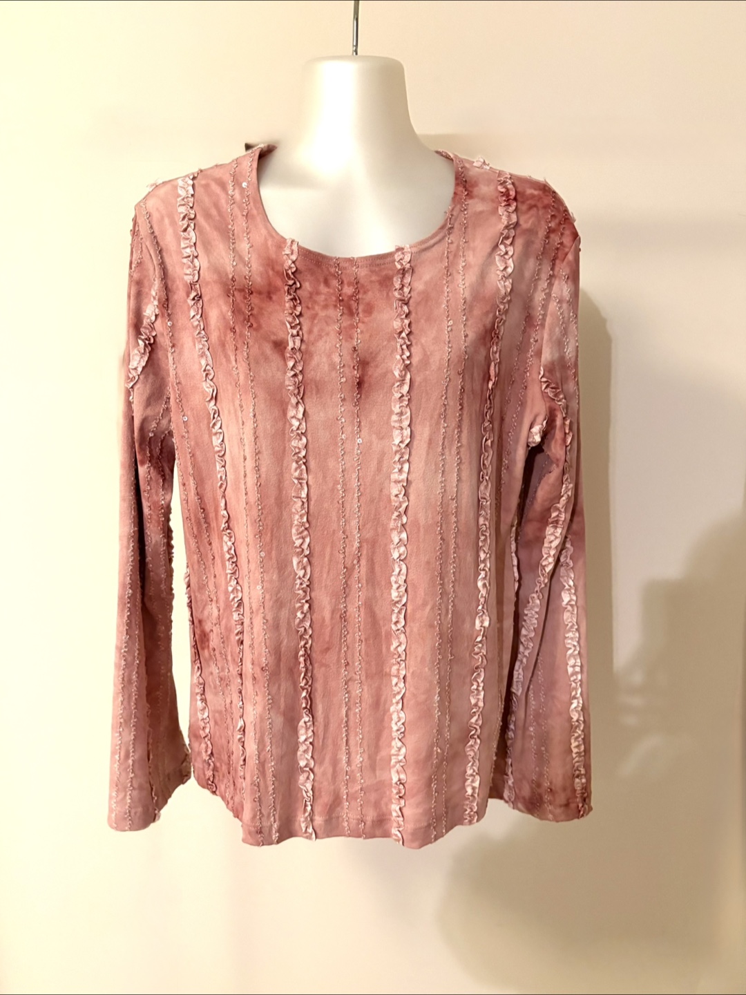 Pink Long Sleeve Top - Size CAN 12 - photo 3